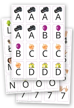 Image of Drużyna marzeń Alfabet z obrazkami przedszkole Pięciolatek