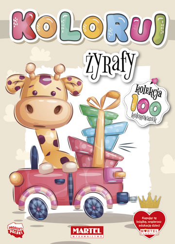 Image of Żyrafy. Koloruj