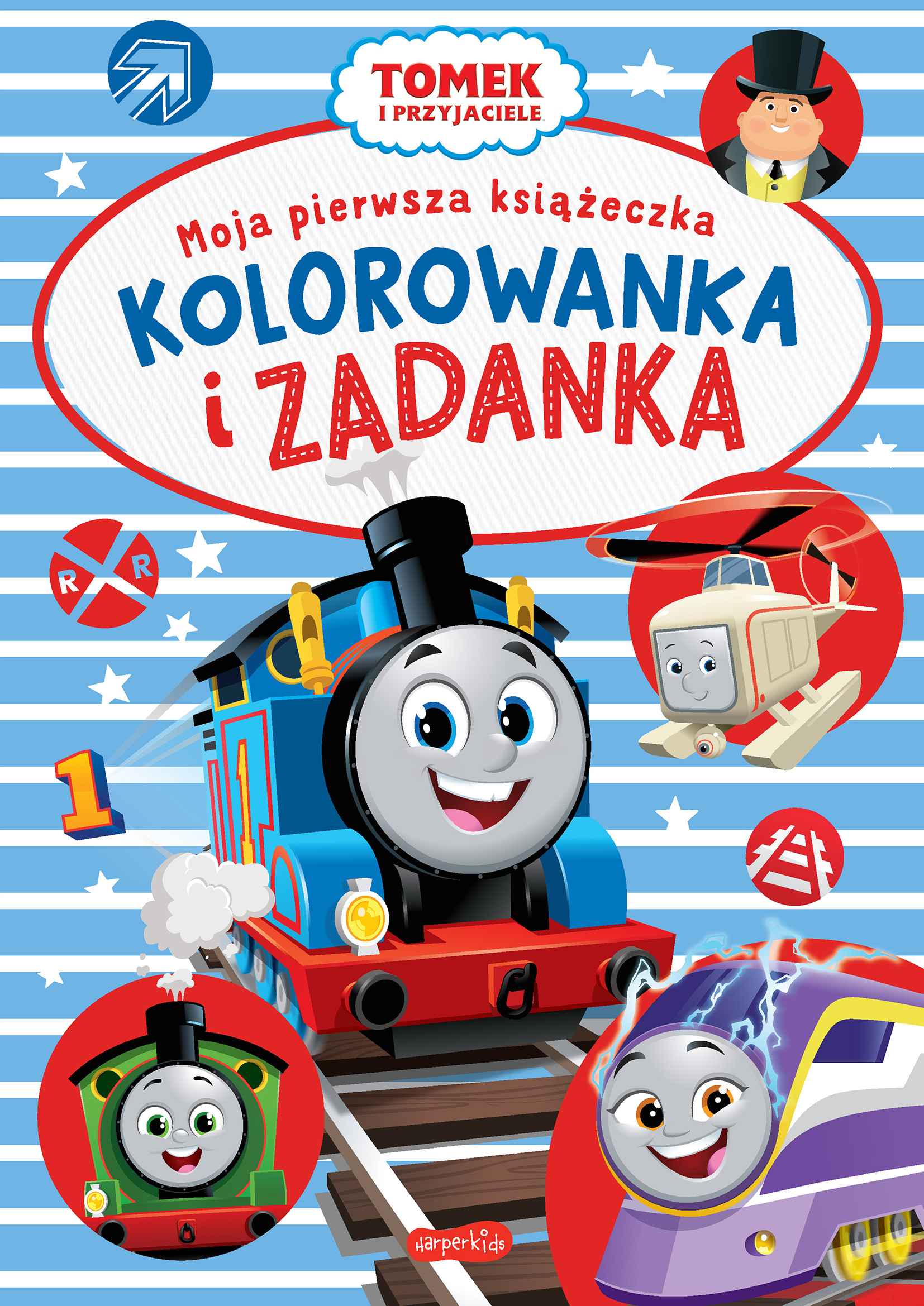 Image of Tomek i przyjaciele. Moja pierwsza książeczka. Kolorowanka i zadanka