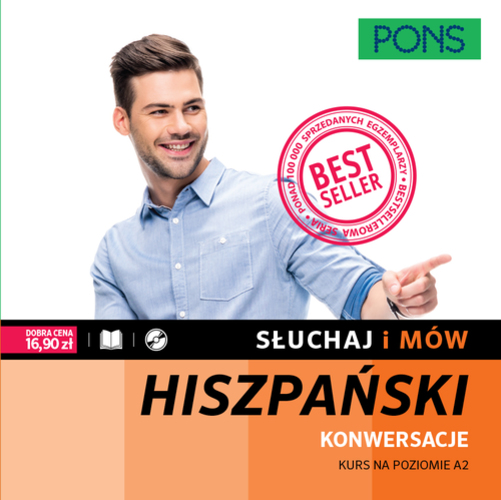 Image of Słuchaj i mów PONS Konwersacje Kurs hiszpańskiego A2 z nagraniami
