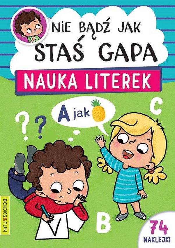 Image of Nauka literek. Nie bądź jak Staś Gapa
