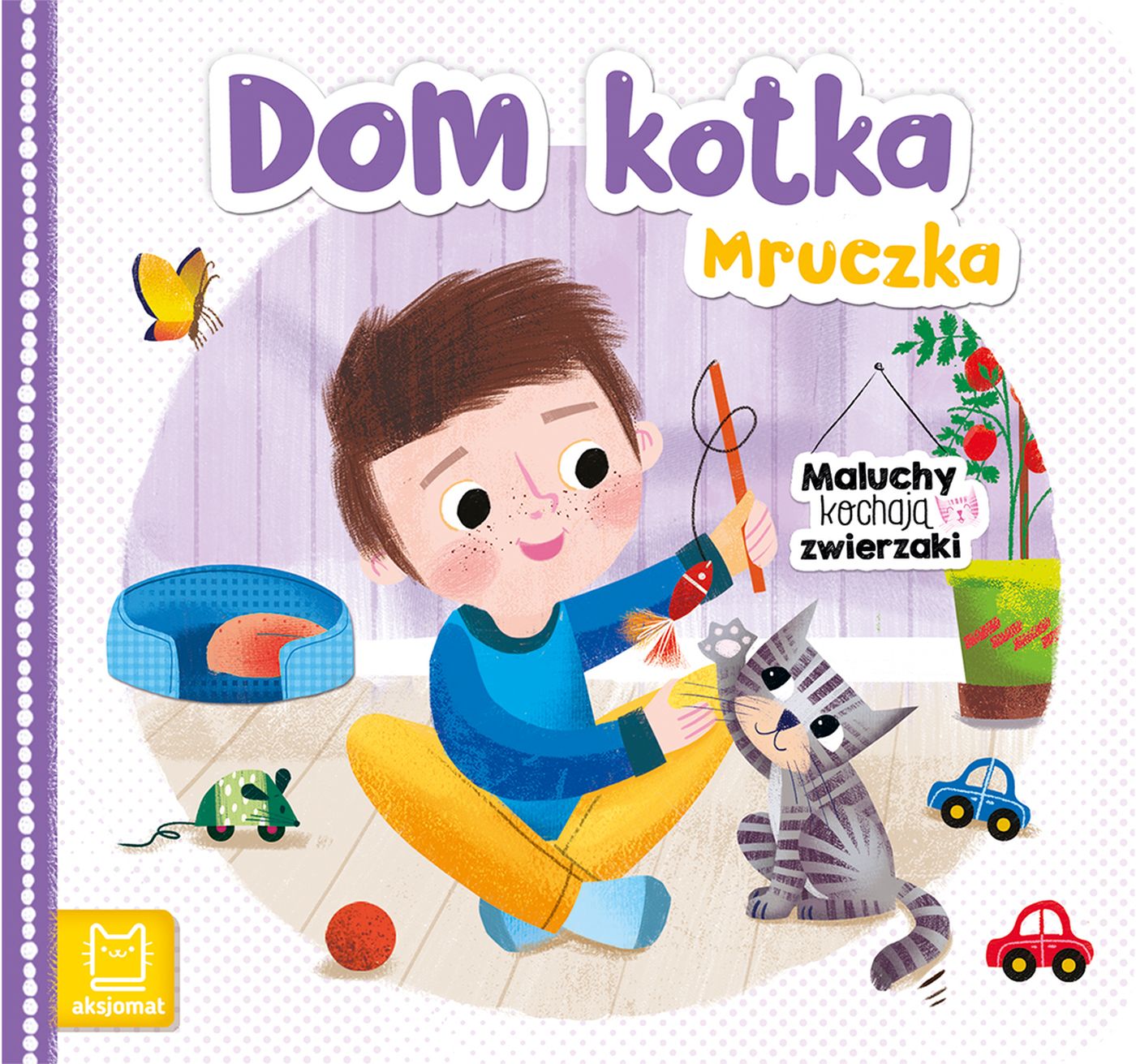 Image of Dom kotka Mruczka. Maluchy kochają zwierzaki