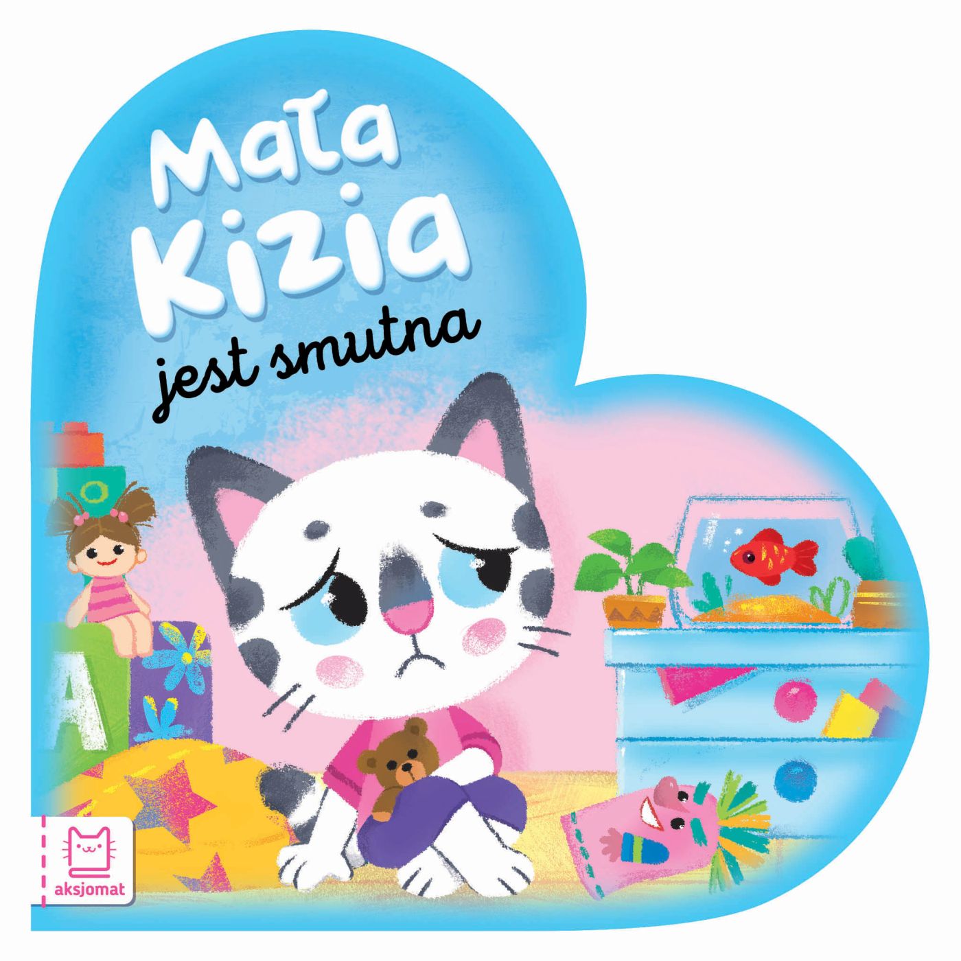 Image of Mała Kizia jest smutna. Maluch nazywa emocje