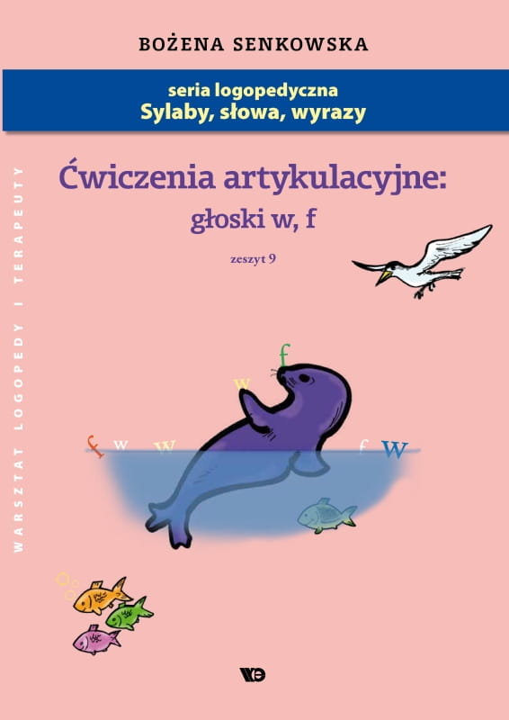 Image of Ćwiczenia artykulacyjne Zeszyt 9 Głoski w, f