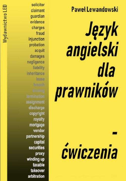 Image of Język angielski dla prawników. Ćwiczenia