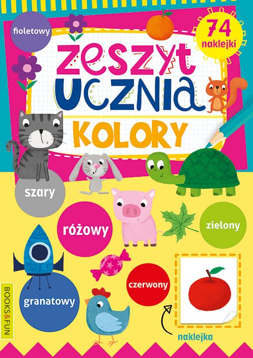 Image of Kolory. Zeszyt ucznia