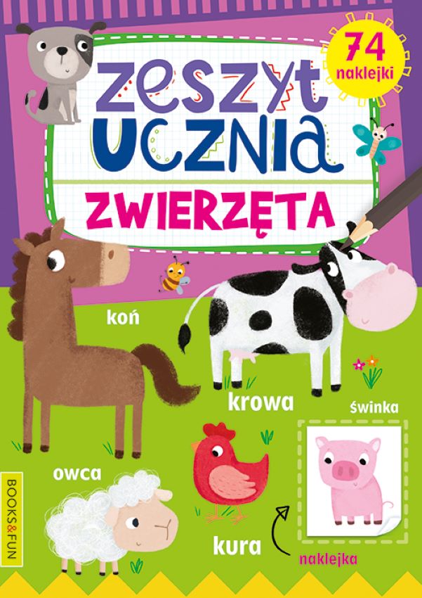 Image of Zwierzęta. Zeszyt ucznia
