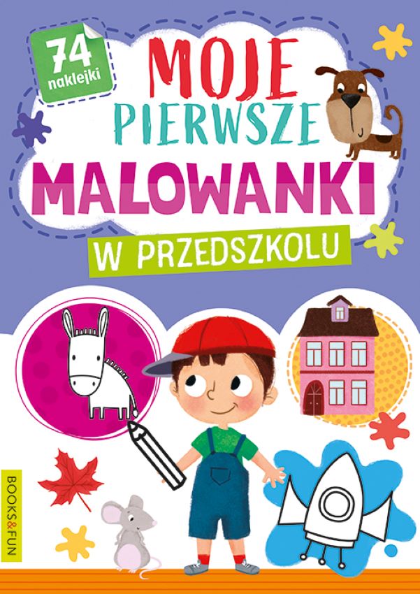 Image of Moje pierwsze mądre malowanki trzylatka