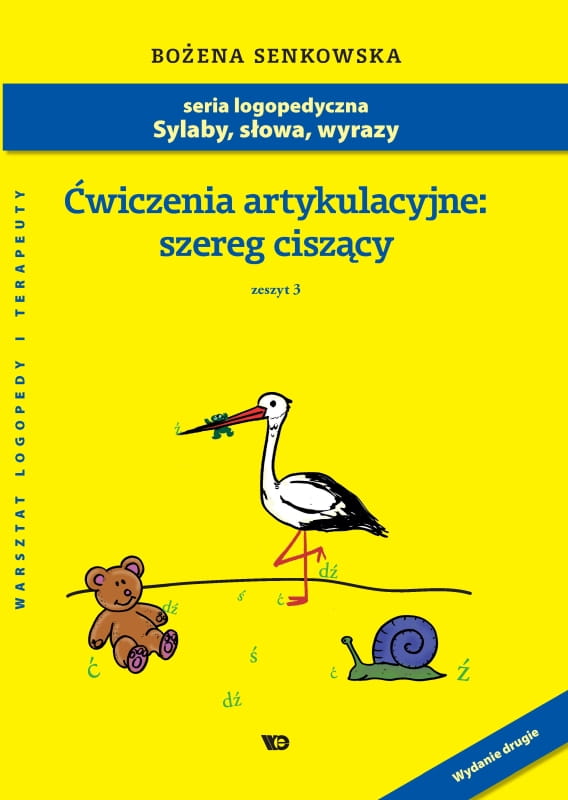 Image of Ćwiczenia artykulacyjne Zeszyt 3 Szereg ciszący