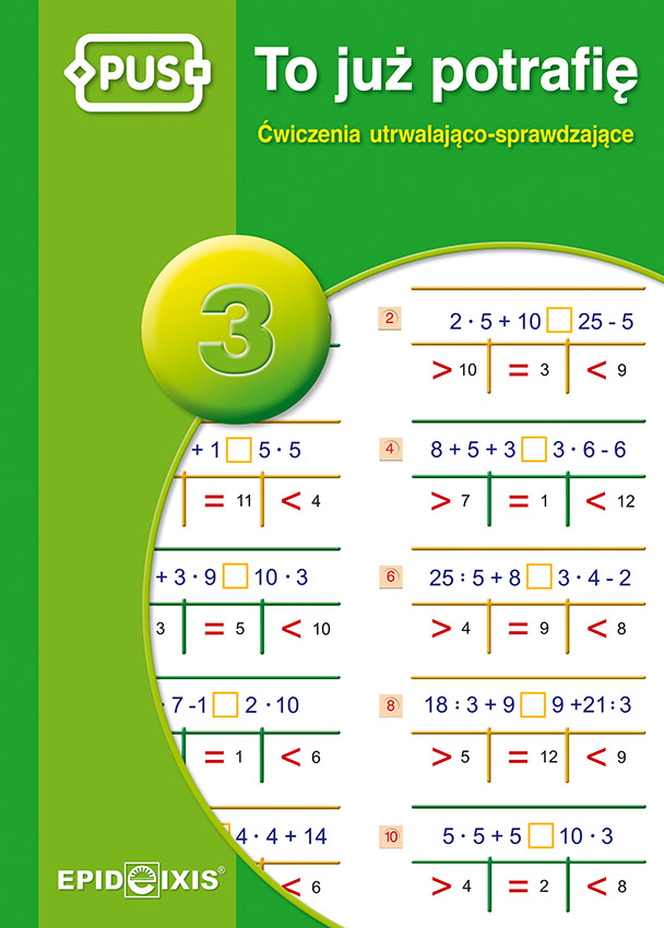 Image of PUS To już potrafię 3 Ćwiczenia utrwalająco sprawdzające dla dzieci w klasach II-III