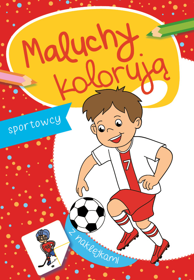 Image of Sportowcy maluchy kolorują