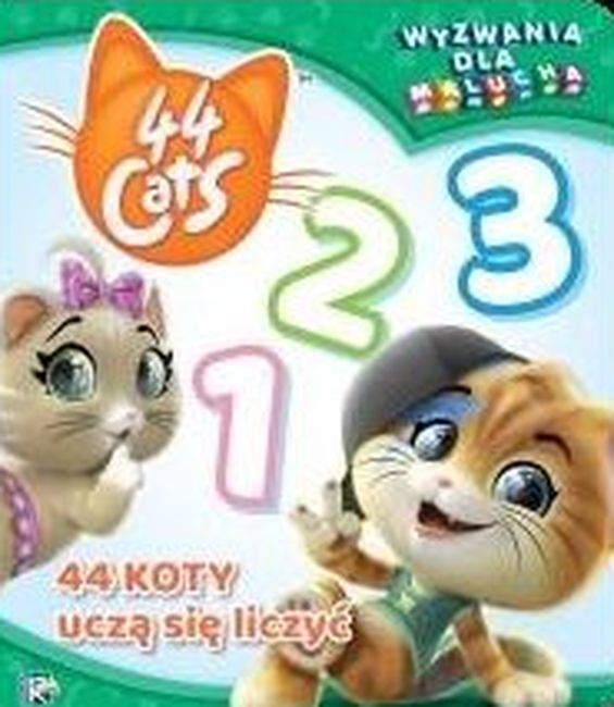 Image of 4 koty uczą się liczyć. Wyzwania dla malucha. 44 cats