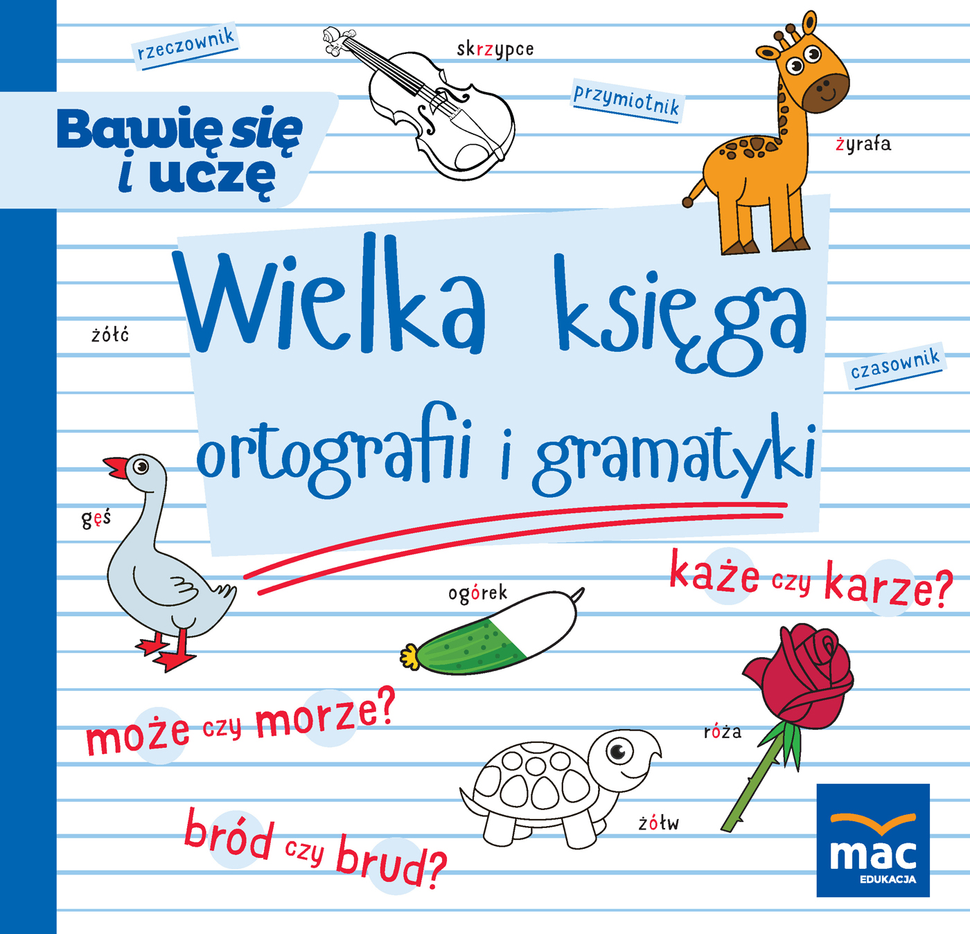 Image of Wielka księga ortografii i gramatyki