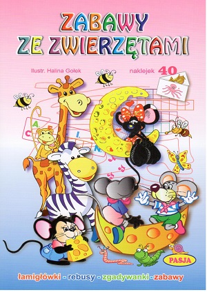 Image of Zabawy ze zwierzętami z naklejkami