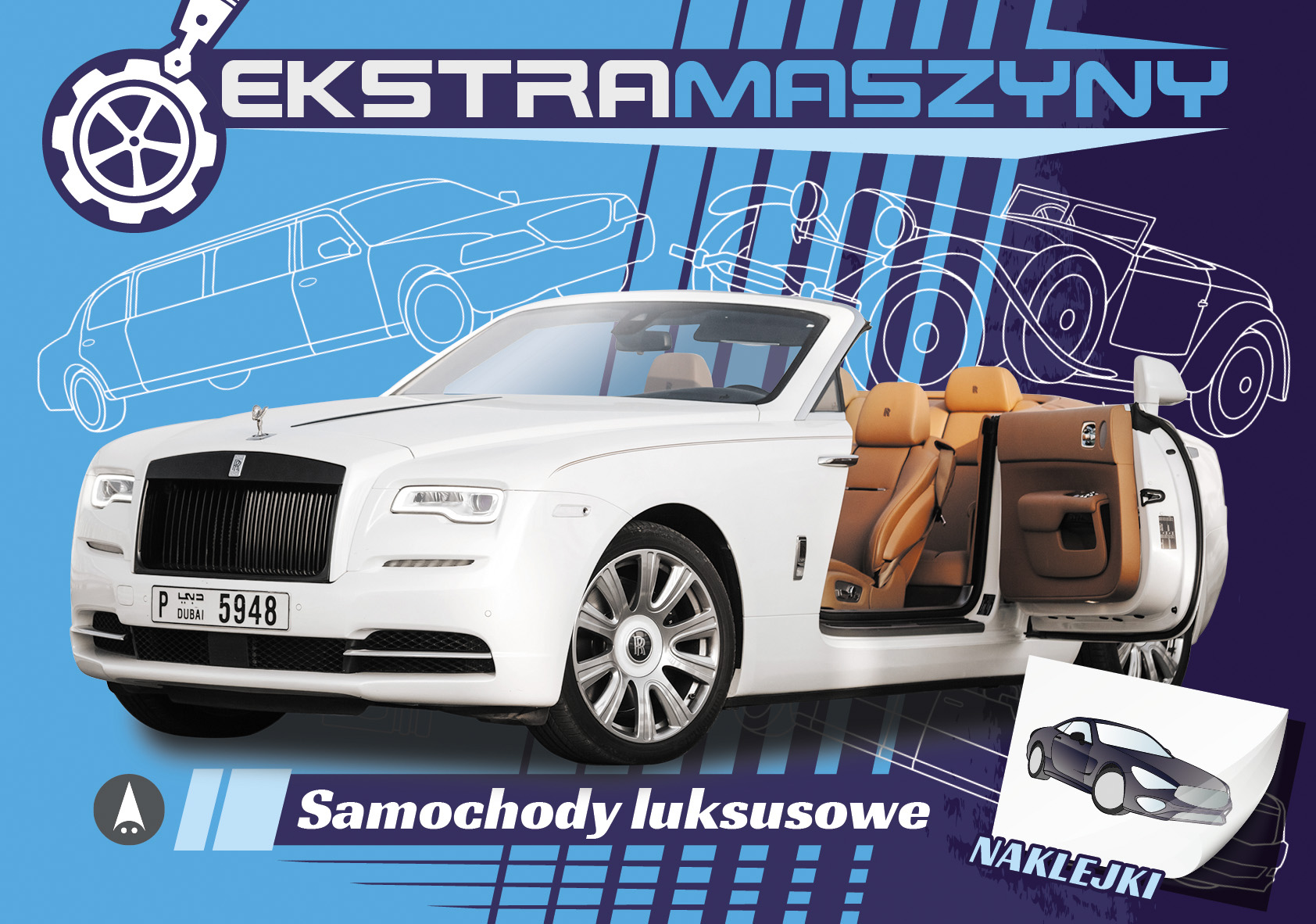Image of Samochody luksusowe. Ekstramaszyny