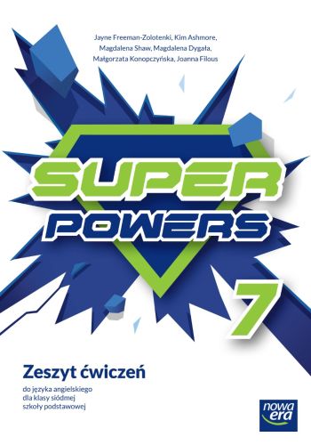 Image of Język angielski super powers NEON zeszyt ćwiczeń dla klasy 7 szkoły podstawowej EDYCJA 2023-2025