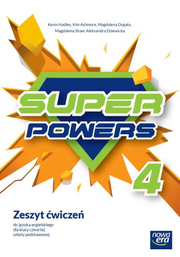 Image of Język angielski super powers NEON zeszyt ćwiczeń dla klasy 4 szkoły podstawowej EDYCJA 2023-2025