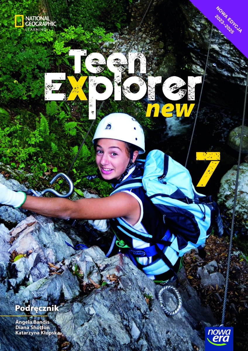 Image of Język angielski teen explorer NEON podręcznik dla klasy 7 szkoły podstawowej EDYCJA 2023-2025