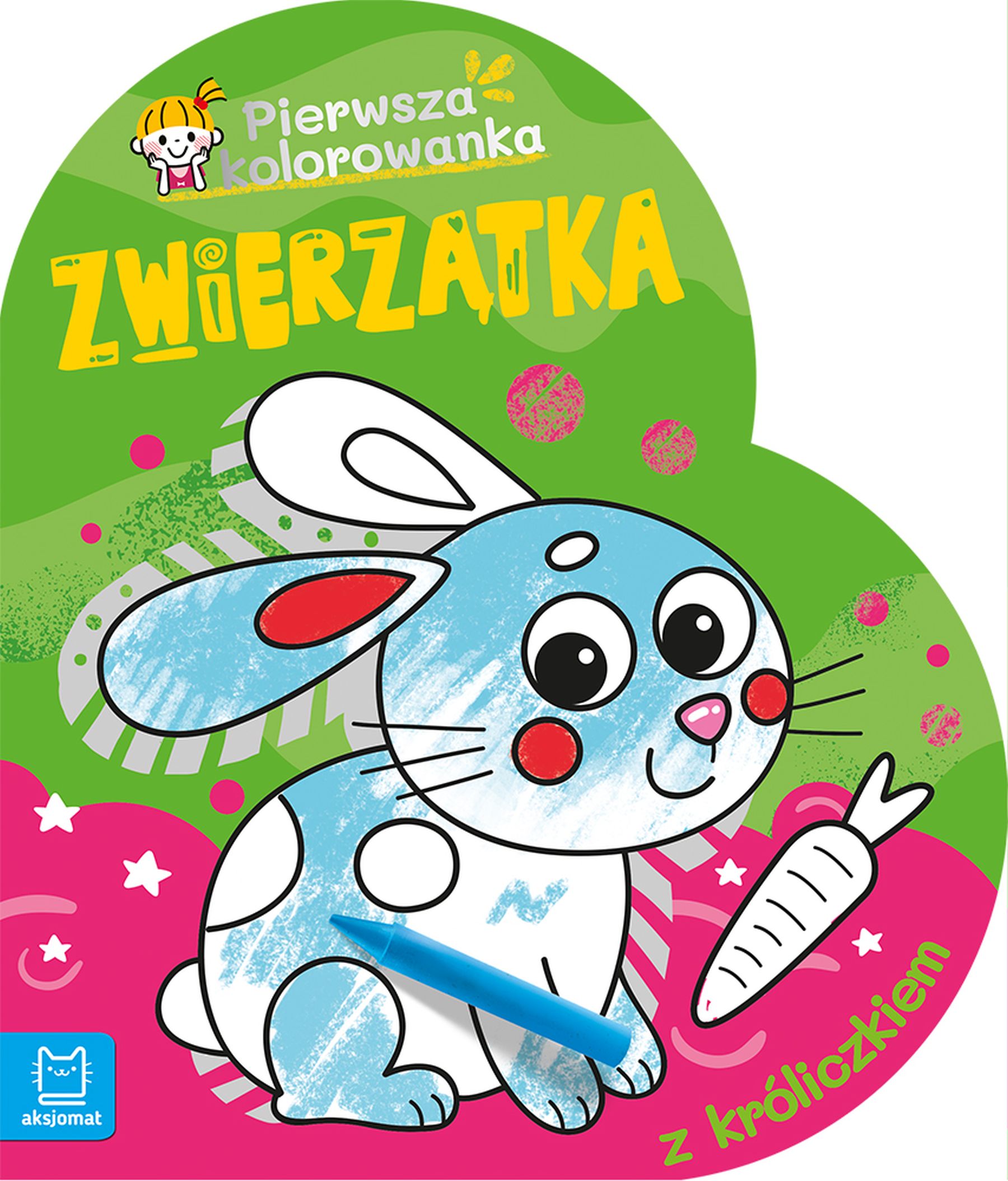 Image of Pierwsza kolorowanka z króliczkiem. Pierwsza Kolorowanka. Zwierzątka