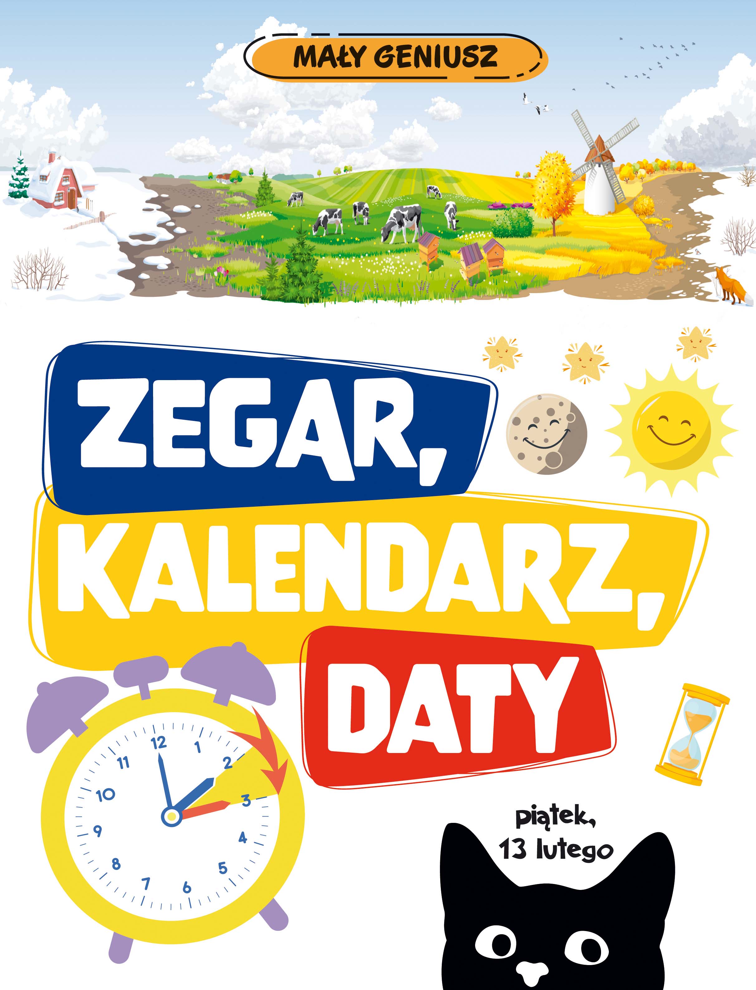 Image of Zegar, kalendarz, daty. Mały geniusz