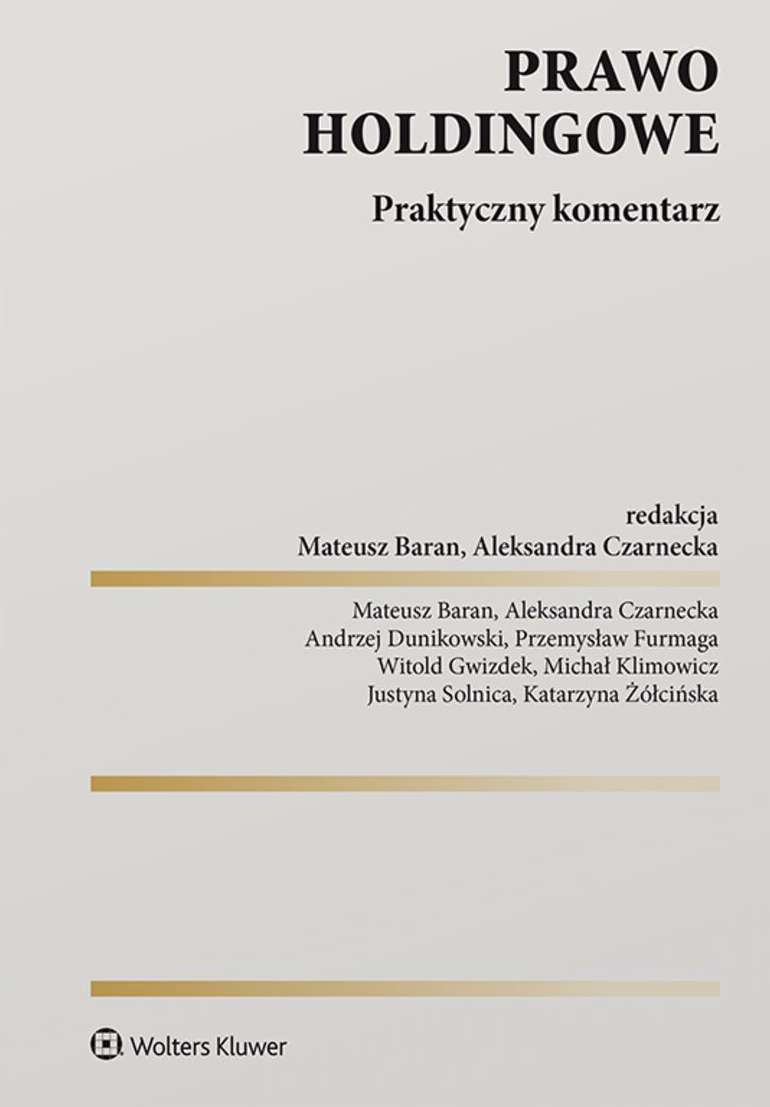 Image of Prawo holdingowe. Praktyczny komentarz