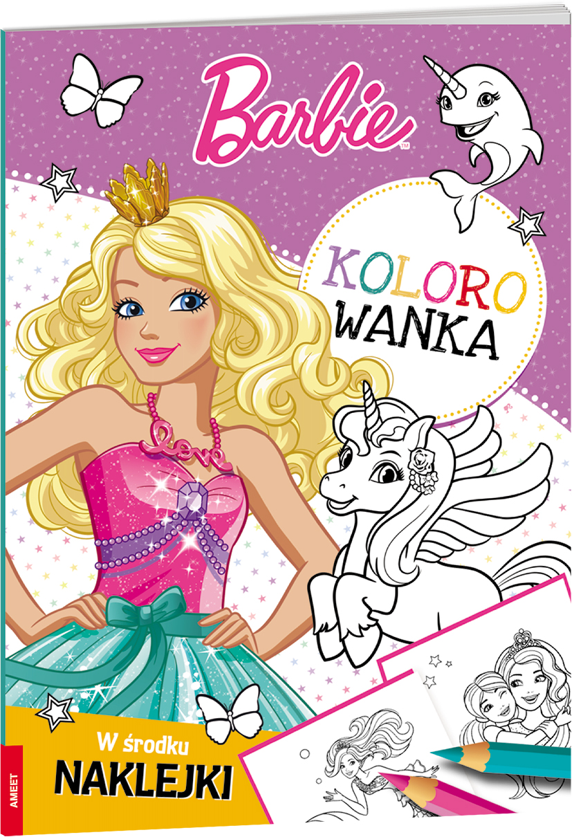 Image of Barbie dreamtopia Kolorowanka KOLX-1401