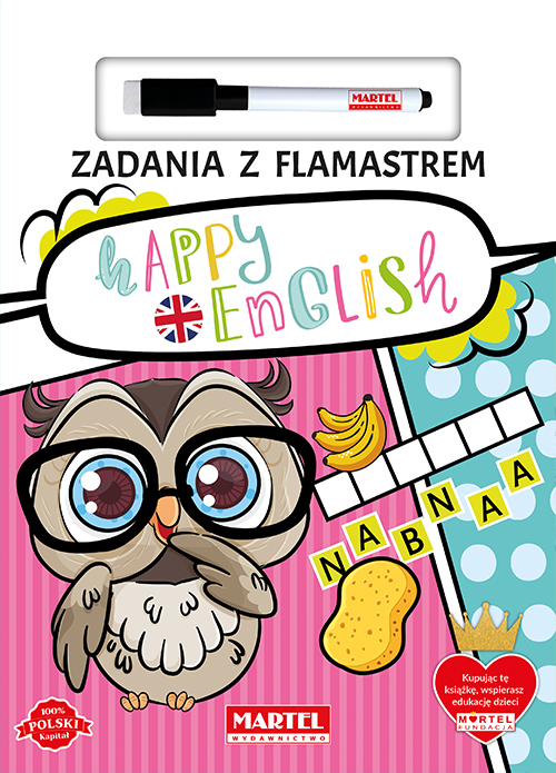 Image of Happy English. Zadania z flamastrem
