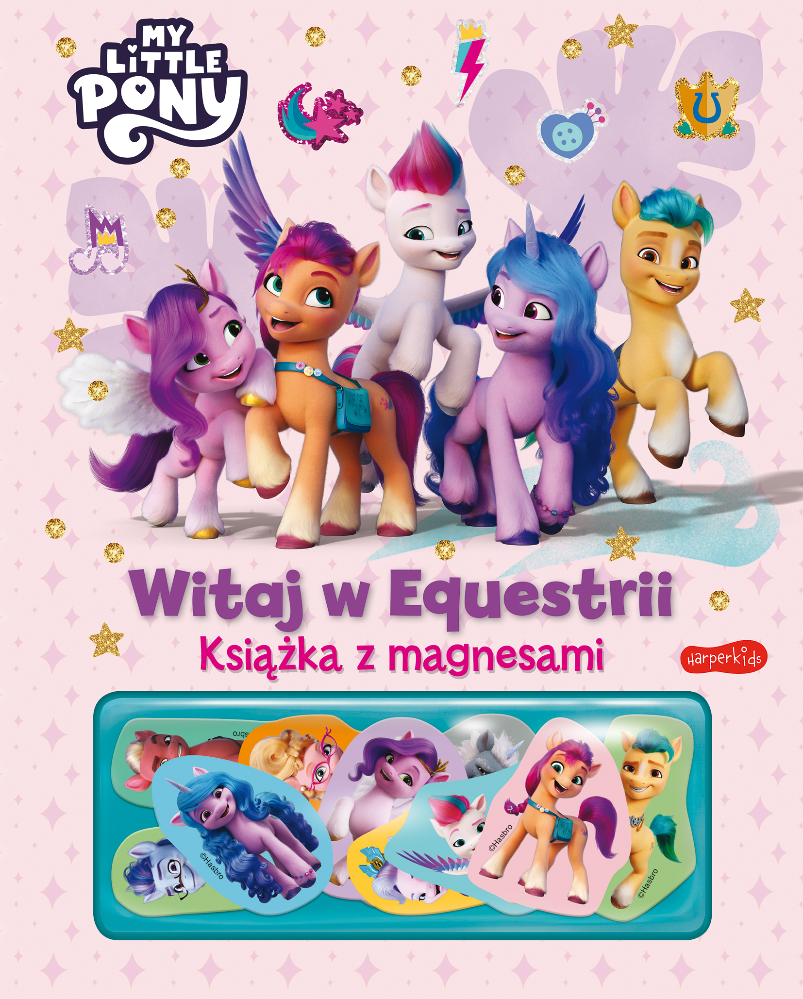 Image of Witaj w Equestrii. My Little Pony. Książka z magnesami