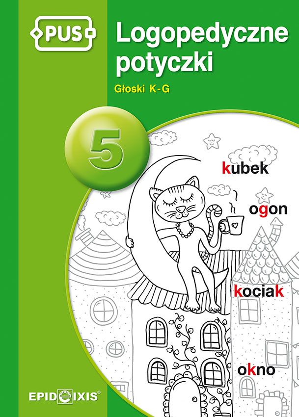 Image of PUS LOgopedyczne potyczki 5 Głoski K-G