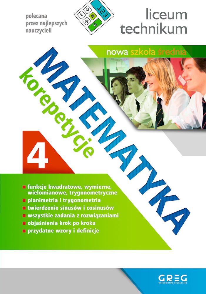 Image of Matematyka. Korepetycje, liceum. Część 4 (po reformie)