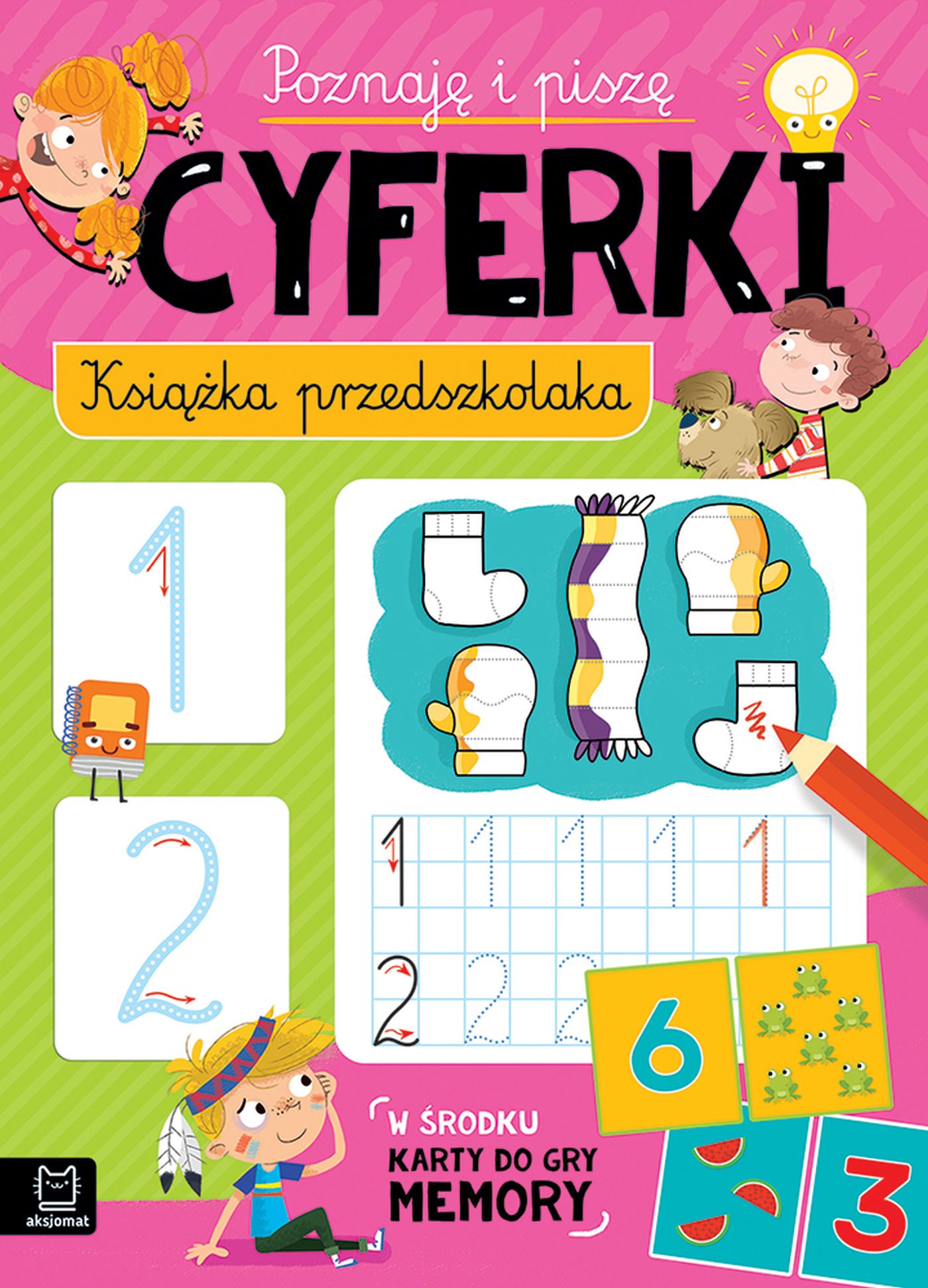 Image of Poznaję i piszę cyferki. Książka przedszkolaka