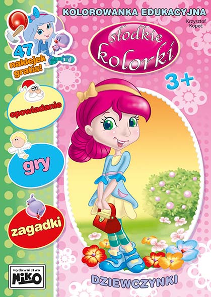 Image of Dziewczynki. Słodkie kolorki