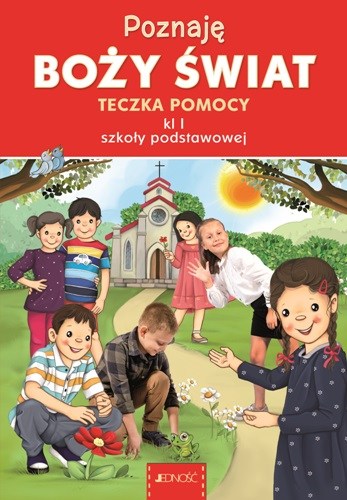 Image of Religia Poznaję Boży świat Teczka pomocy z płytą CD klasa 1 szkoła podstawowa