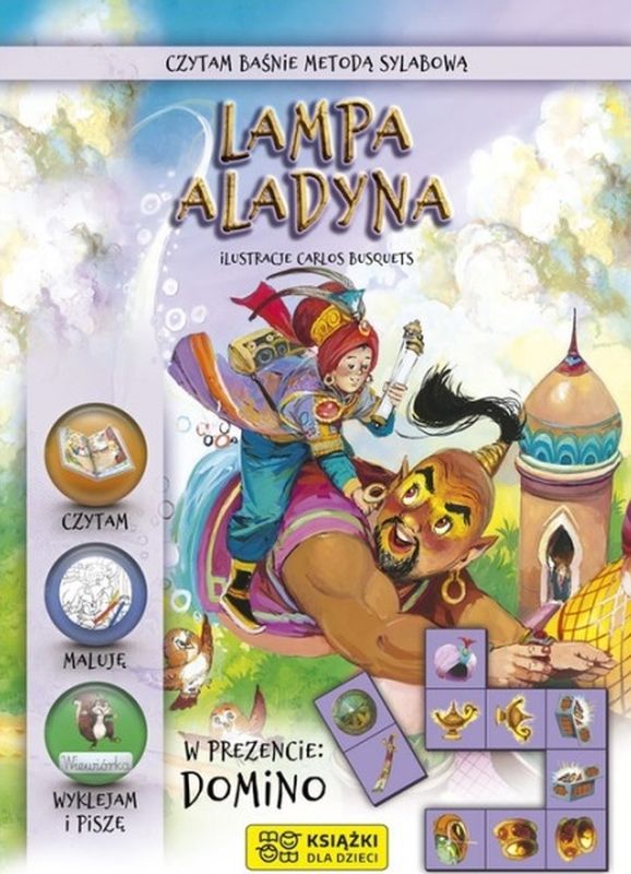 Image of Lampa Aladyna. Czytam baśnie metodą sylabową