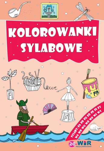Image of Kolorowanki sylabowe Sylaby ze spółgłoskami F,W