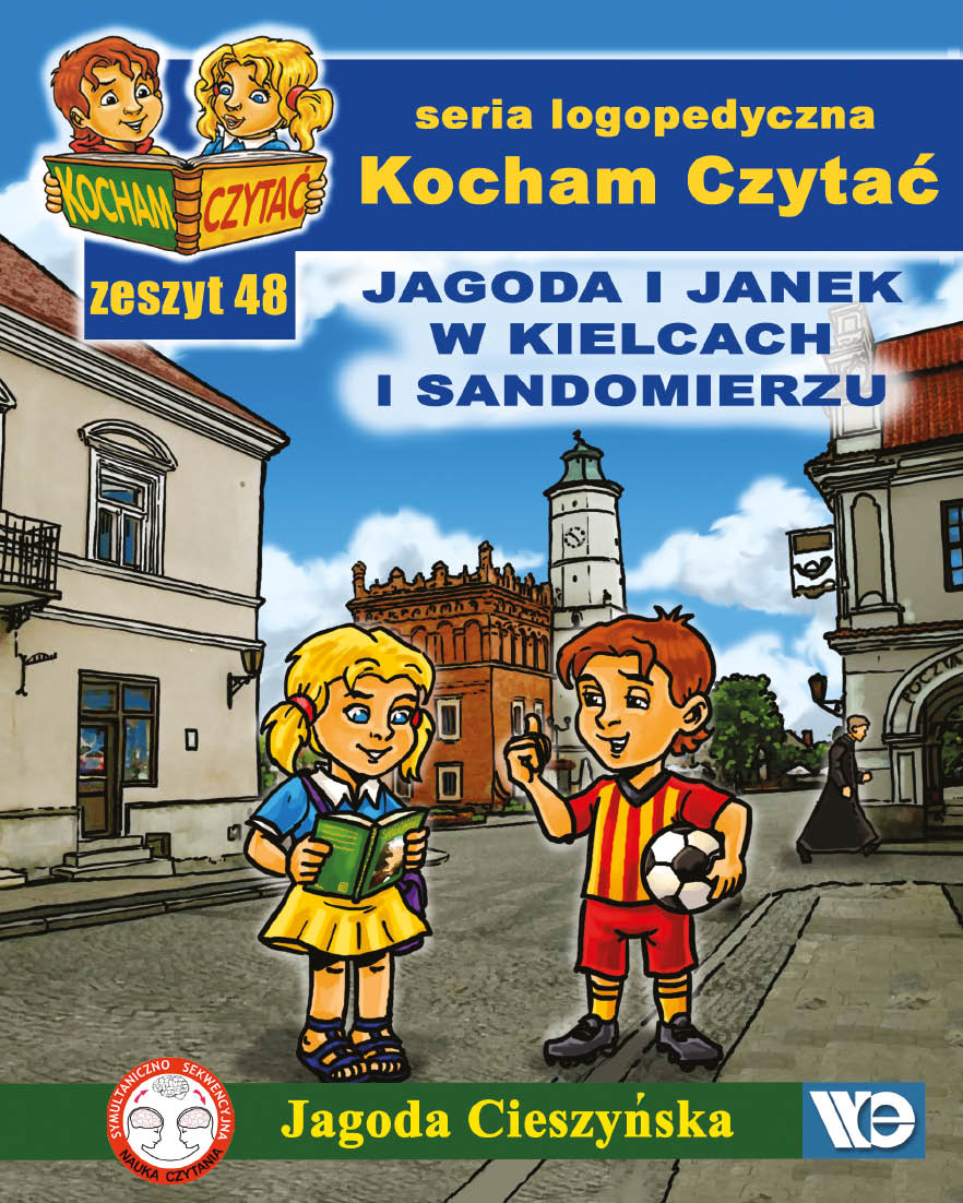 Image of Kocham Czytać Zeszyt 48 Jagoda i Janek w Kielcach i Sandomierzu