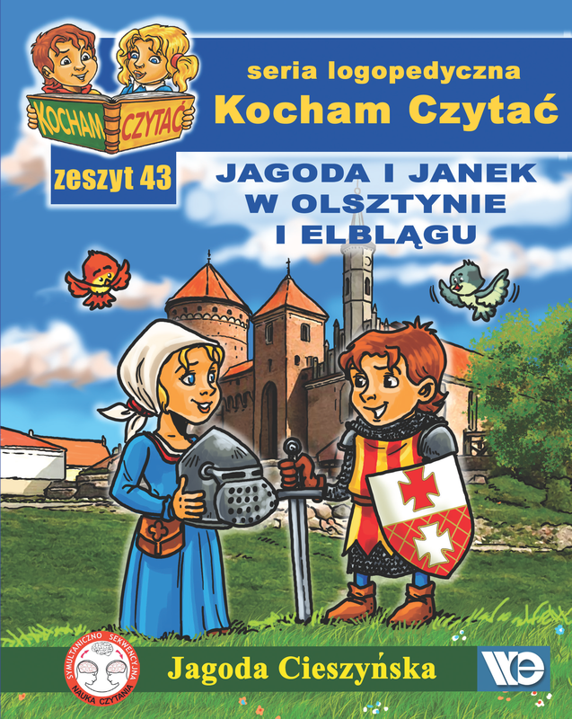 Image of Kocham czytać Zeszyt 43 Jagoda i Janek w Olsztynie i Elblągu