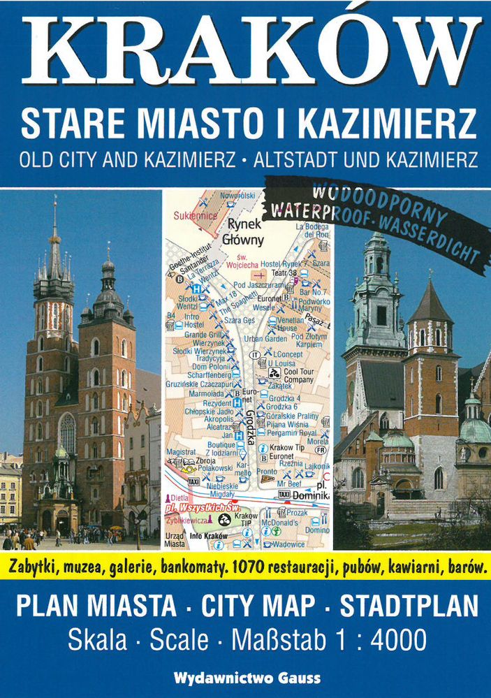 Image of Plan miasta. Kraków, Stare Miasto i Kazimierz wyd. 12