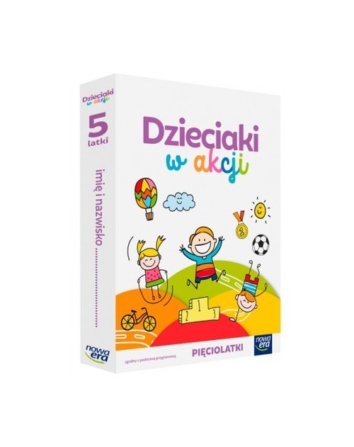 Image of Wychowanie przedszkolne dzieciaki w akcji 5-latki zestaw 30550