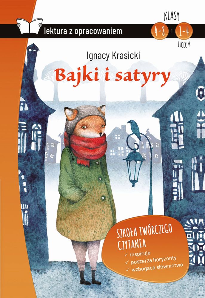 Image of Bajki i satyry lektura z opracowaniem