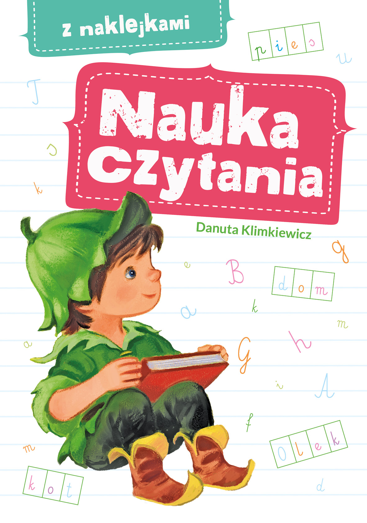 Image of Nauka czytania z naklejkami