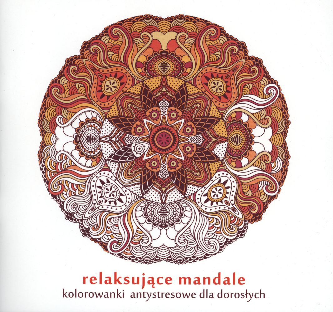 Image of Relaksujące mandale kolorowanki antystresowe dla dorosłych