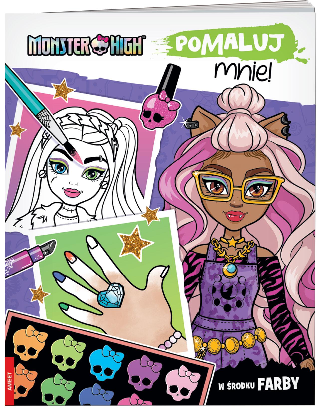 Image of Monster High Pomaluj mnie! MAK-1501