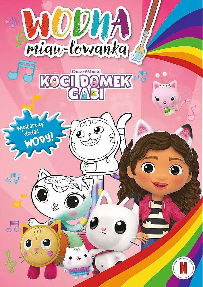 Image of Wodna miau-lowanka. Koci Domek Gabi