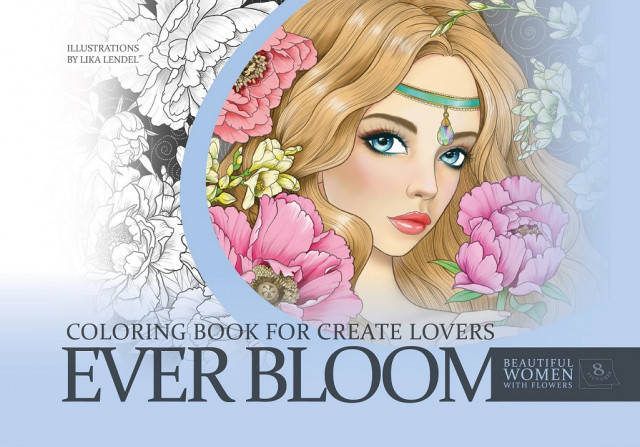 Image of Kolorowanka kreatywna A4 niebieska