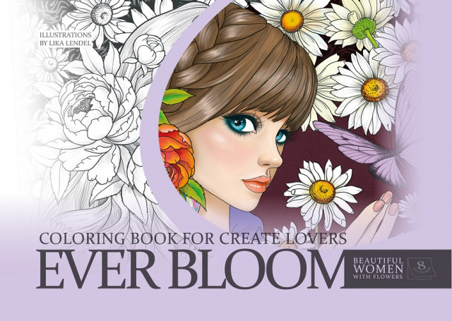 Image of Kolorowanka kreatywna A4 fioletowa