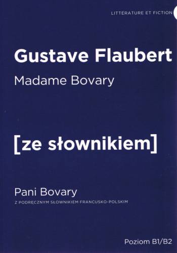 Image of Madame bovary pani bovary z podręcznym słownikiem francusko-polskim