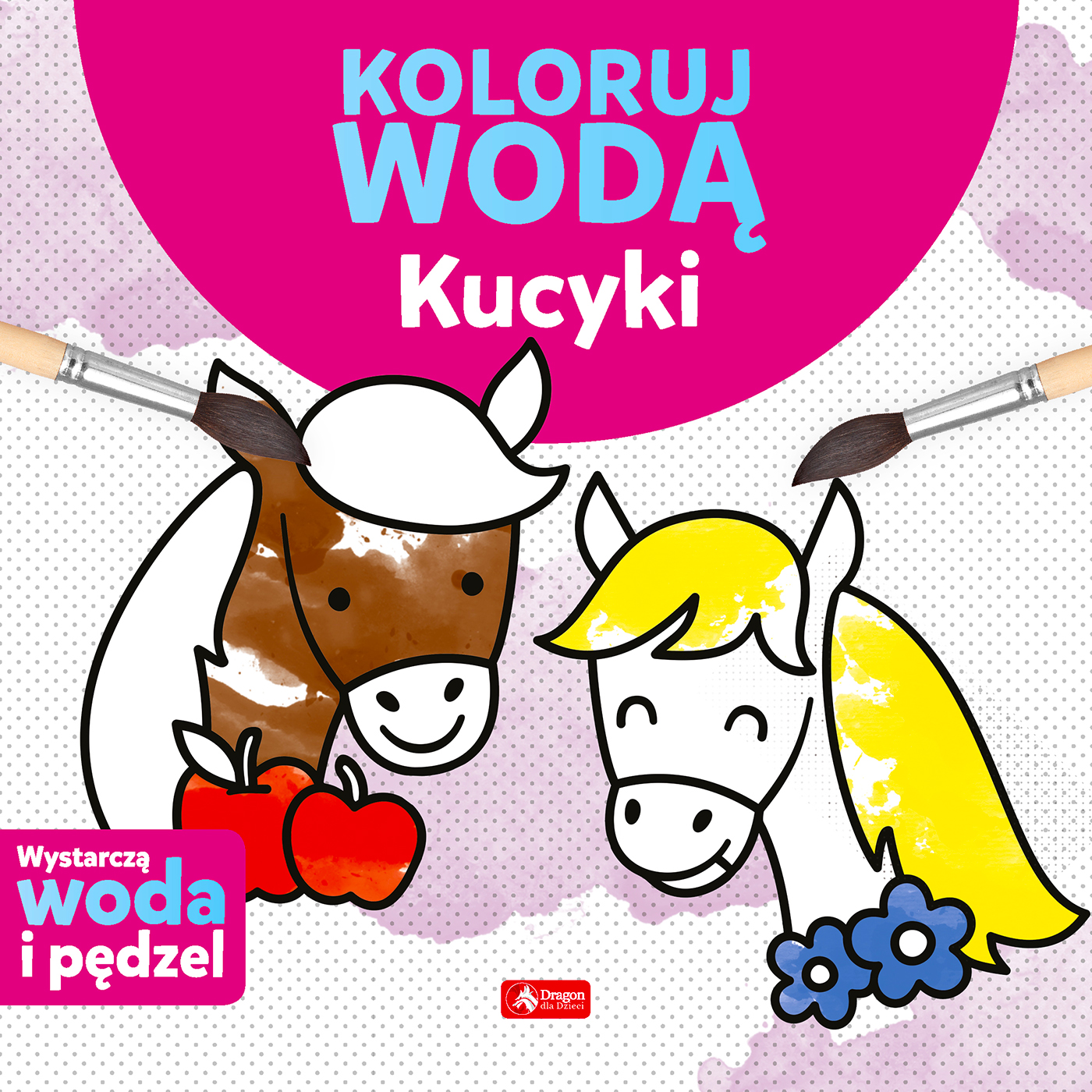 Image of Kucyki. Koloruj wodą