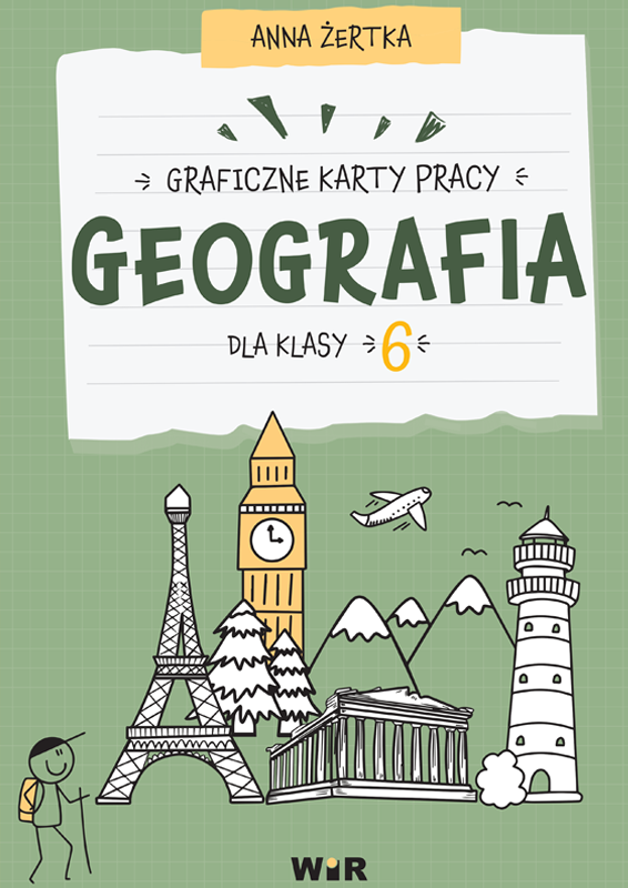 Image of Geografia Graficzne karty pracy dla klasy 6