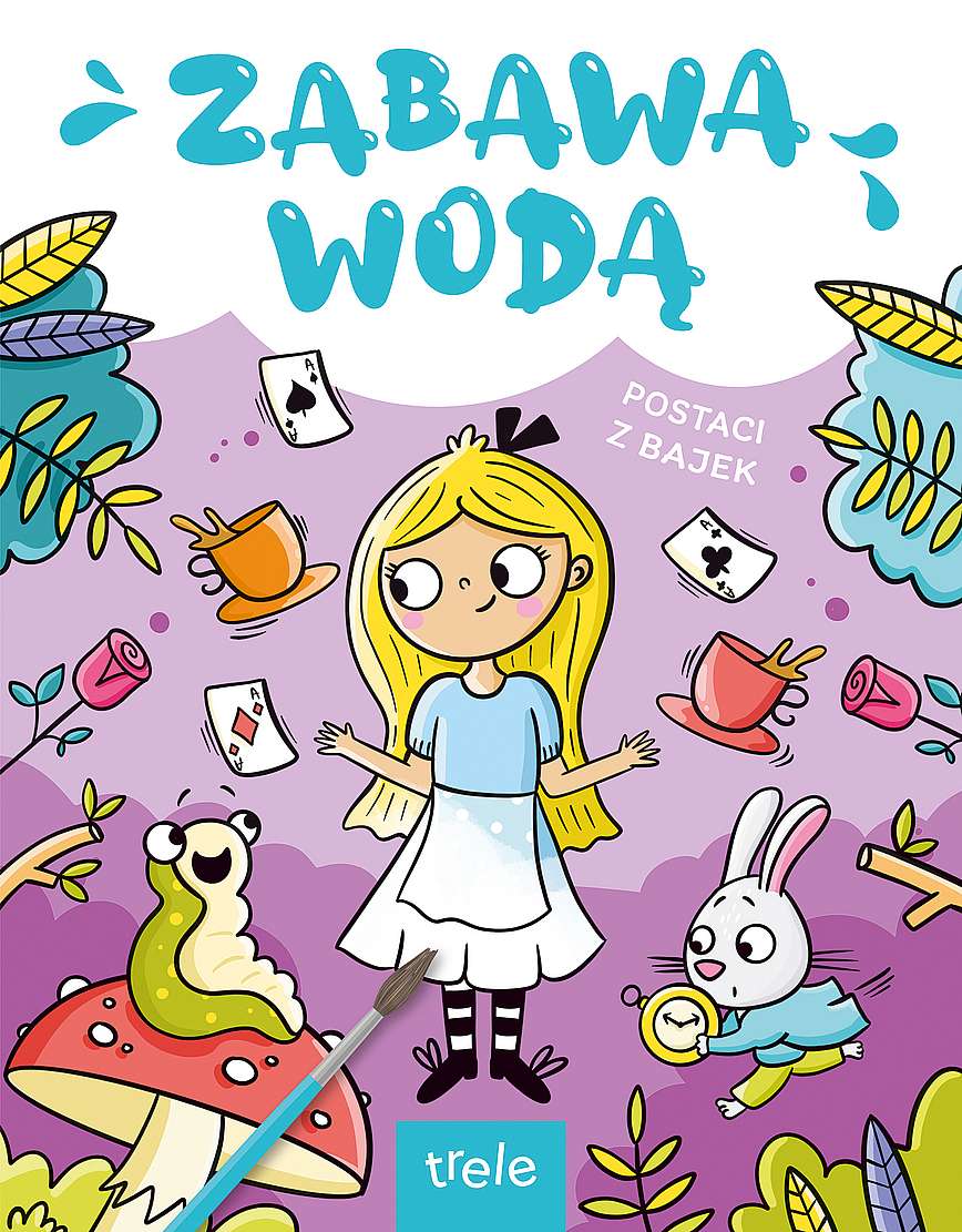 Image of Postaci z bajek. Zabawa wodą